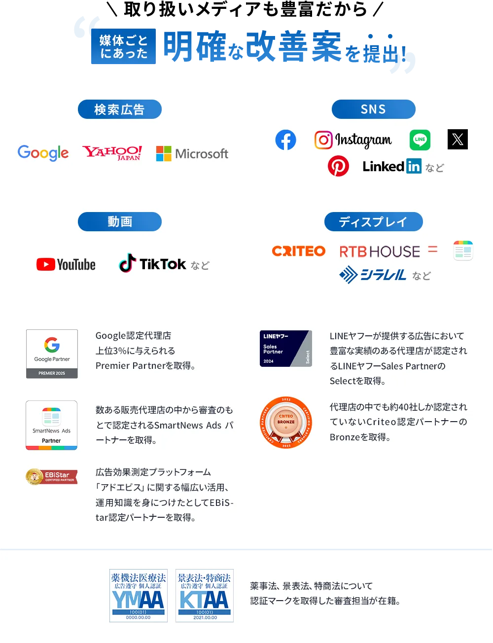 取り扱いメディア